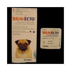 Bravecto Orange 250mg (4.5kg-10kg)