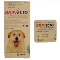 Bravecto Pink 1400mg (40kg-56kg)