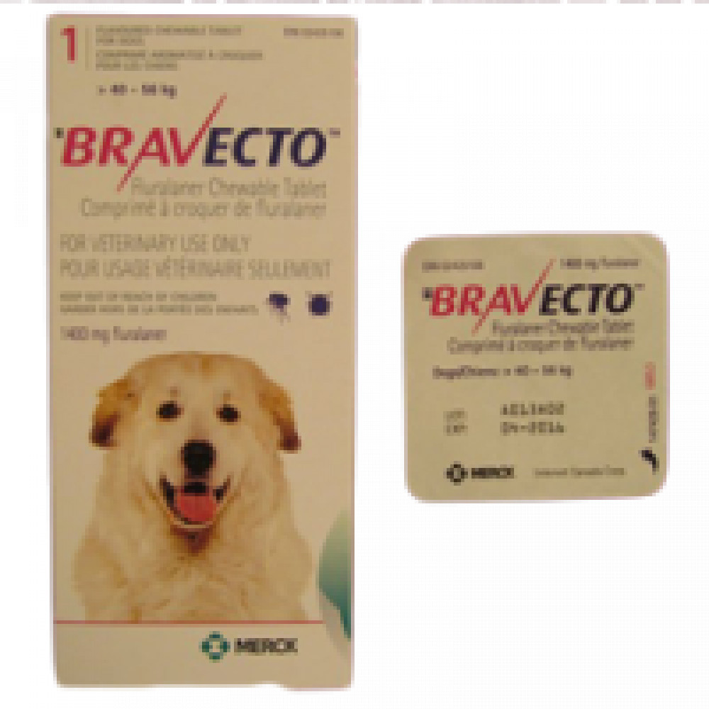 Bravecto Pink 1400mg (40kg-56kg) photo