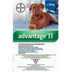 Advantage II (Canine - X Large) 4X4.0ml
