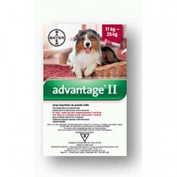 Advantage II (Canine- Large) 4X2.5ml