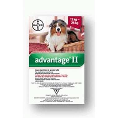 Advantage II (Canine- Large) 4X2.5ml photo