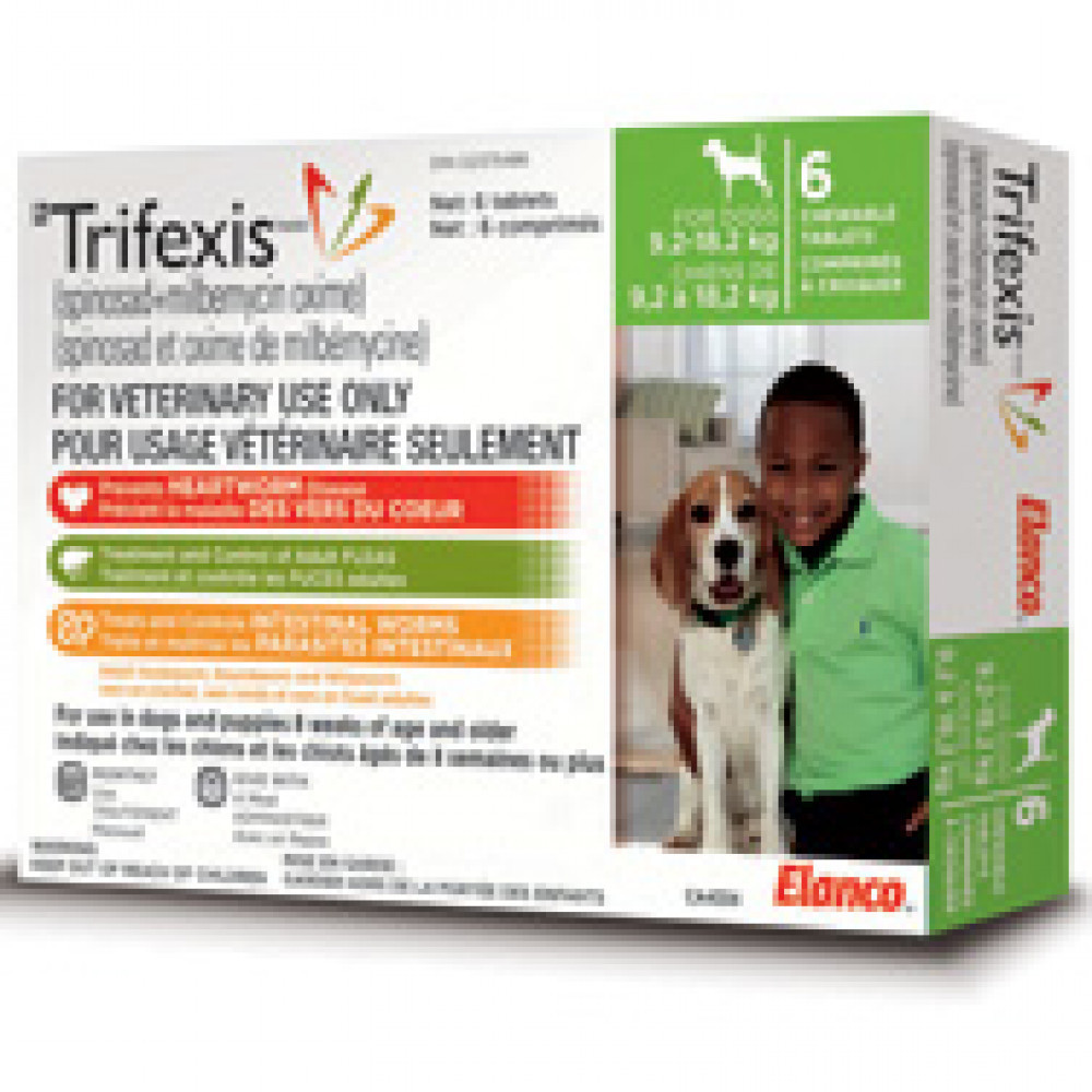 Trifexis Green 9.2 18.2KG The Pet Pharmacist