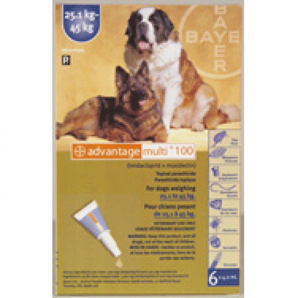 Advantage Multi 100 6X4.0ml photo