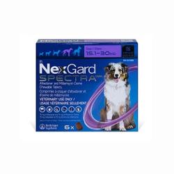 NexGard Spectra Large purple 15 mg/75 mg chewable for dogs for fleas, ticks, heartworm, and intestinal worms