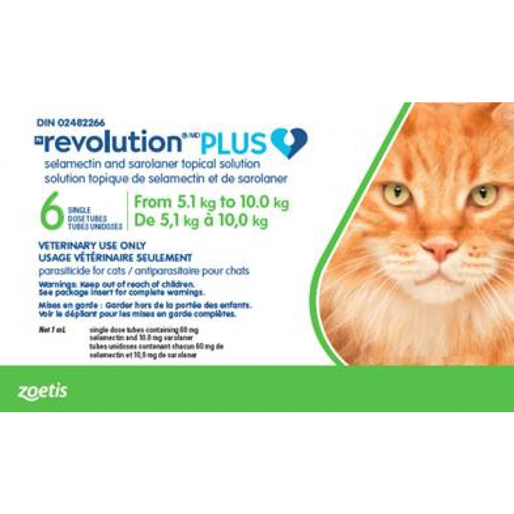 Revolution Plus Green 5.1-10kg feline photo