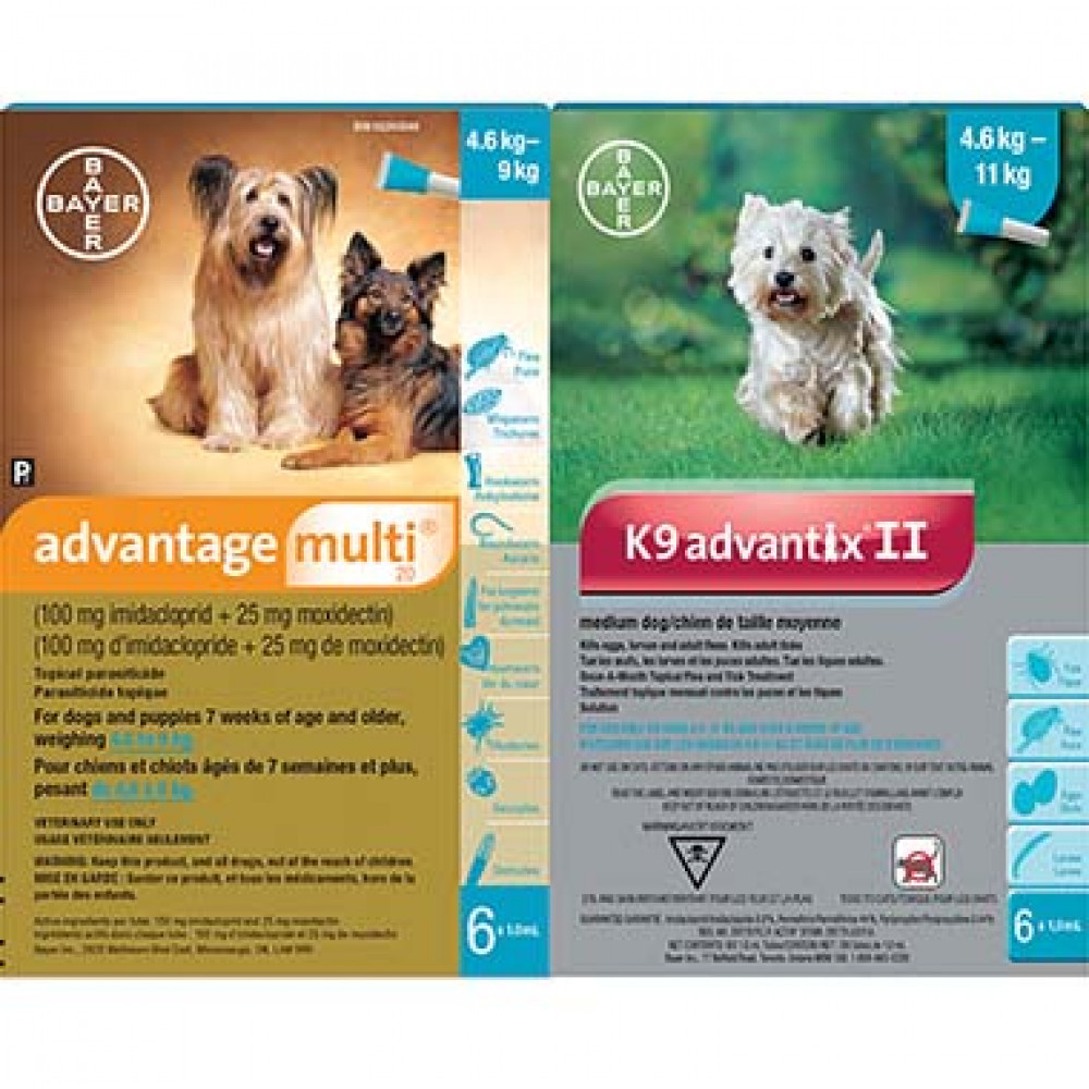 Advantage Multi 20 Duo Plus(Advantage Multi 20-6/K9 Advantix Med-8) photo