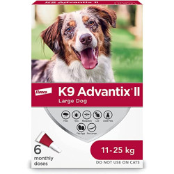 K9 Advantix II (L - 11-25kg)