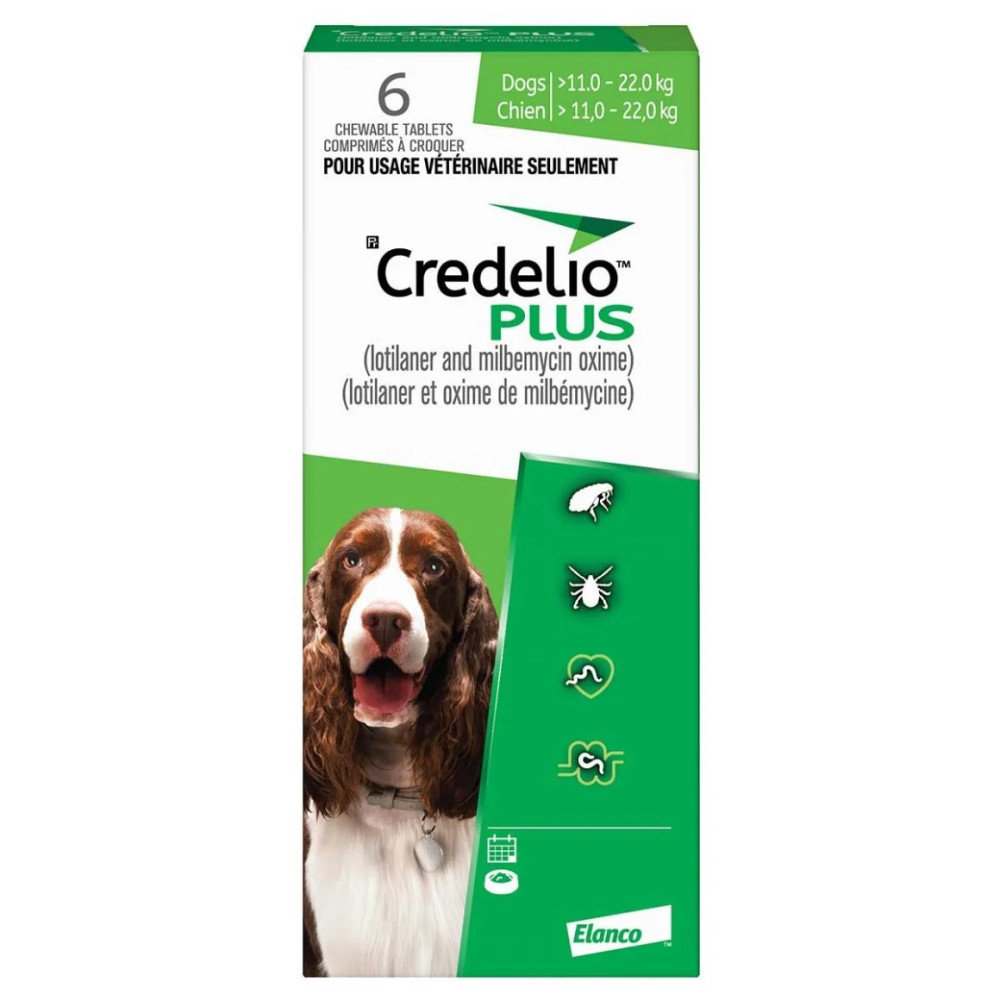 Credelio Plus Green >11.0-22.0kg photo