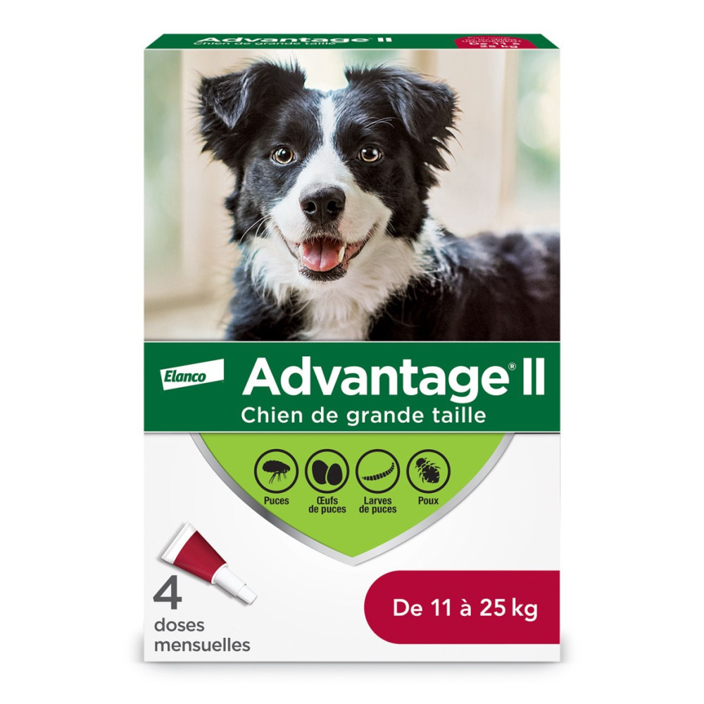 Advantage II (Canine- Large) 4X2.5ml photo