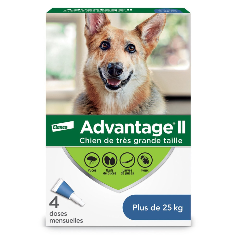 Advantage II (Canine - X Large) 4X4.0ml photo